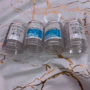 Home Essentials Transparent Shower Curtain Rings